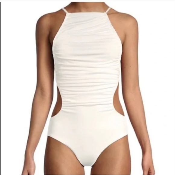 We Wore What Womens Black Liv One-Piece Swimsuit - Picture 3 of 8